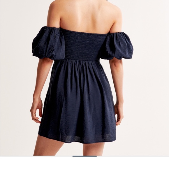 BNWT Abercrombie & Fitch Emerson Poplin Dress 💙 - Picture 7 of 10